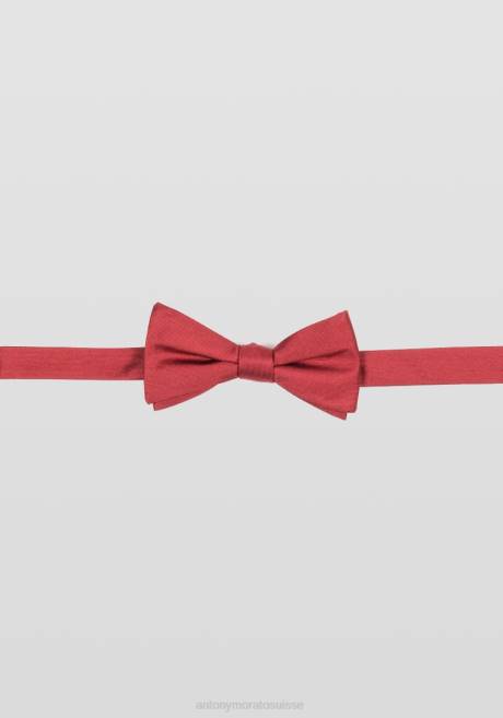 noeud papillon classique dans des tons unis Antony Morato écarlate Hommes accessoires 4B4P378