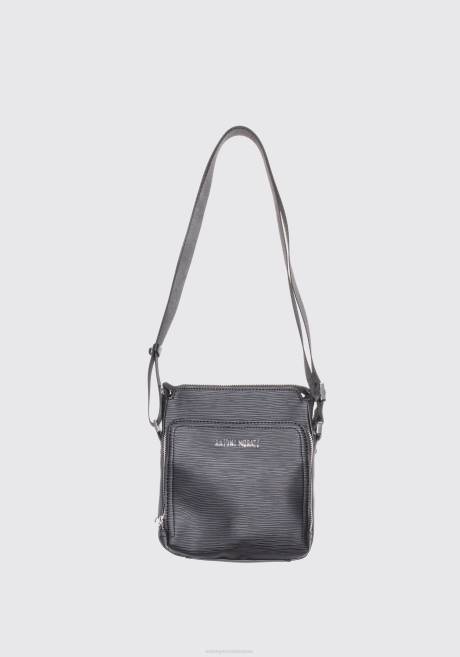 sac messager en simili cuir effet planche Antony Morato noir Hommes accessoires 4B4P364