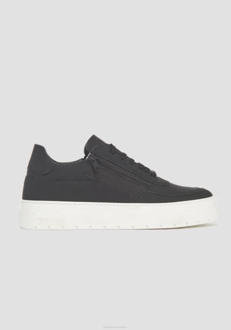 baskets Gosh zippées en tissu et nubuck recyclé Antony Morato noir Hommes chaussure 4B4P326