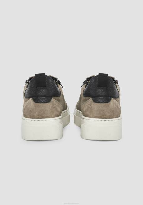 baskets basses en daim à fermeture éclair Antony Morato 2098 Hommes chaussure 4B4P305