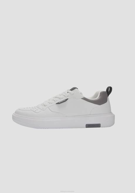 baskets basses mayon en simili cuir Antony Morato blanc Hommes chaussure 4B4P293
