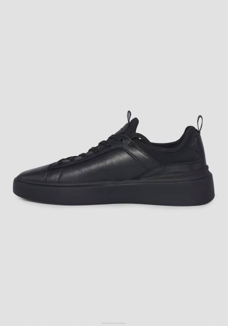 sneaker barnet en simili cuir et tissu technique Antony Morato noir Hommes chaussure 4B4P312