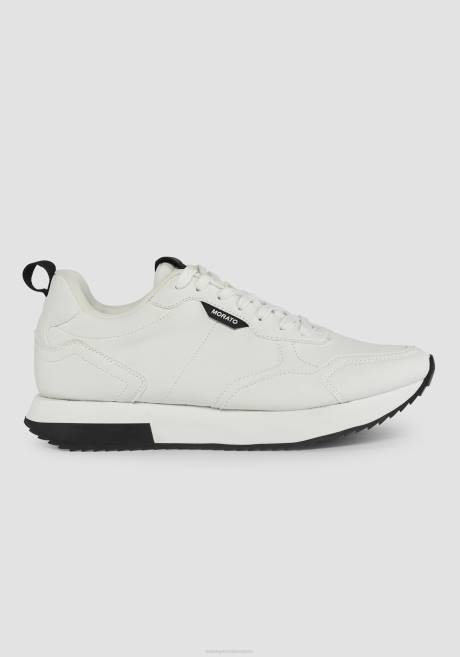 sneaker basse running tonic en simili cuir Antony Morato blanc Hommes chaussure 4B4P322