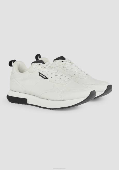 sneaker basse running tonic en simili cuir Antony Morato blanc Hommes chaussure 4B4P322