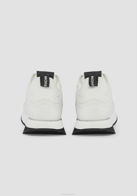 sneaker basse running tonic en simili cuir Antony Morato blanc Hommes chaussure 4B4P322