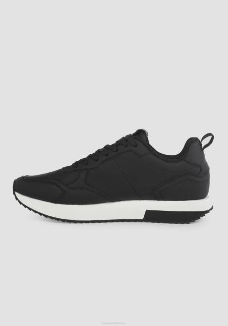 sneaker basse running tonic en simili cuir Antony Morato noir Hommes chaussure 4B4P321