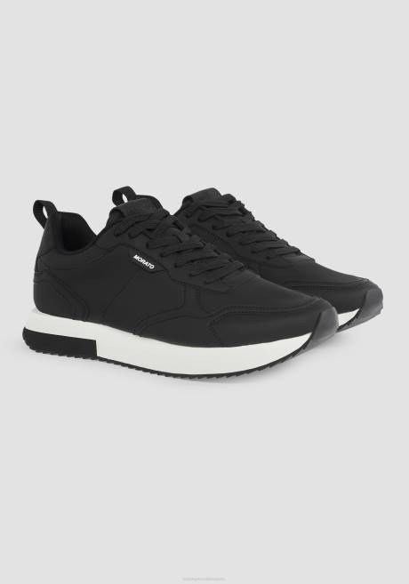 sneaker basse running tonic en simili cuir Antony Morato noir Hommes chaussure 4B4P321