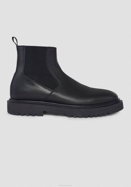 bottines chelsea en cuir avedon Antony Morato noir Hommes chaussure 4B4P328