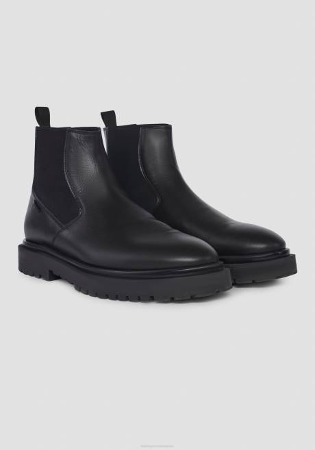 bottines chelsea en cuir avedon Antony Morato noir Hommes chaussure 4B4P328