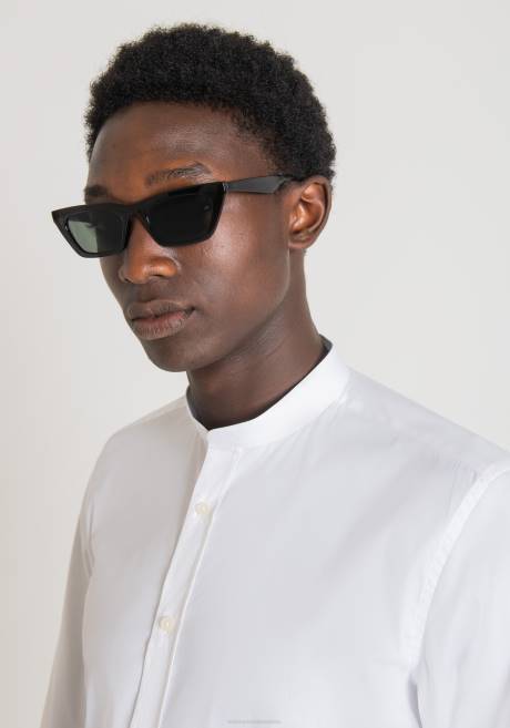 chemise en coton à col mao Antony Morato blanc Hommes vêtements 4B4P136