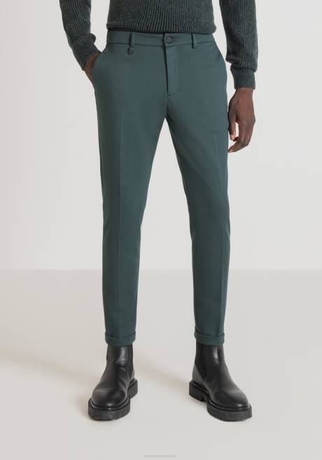 pantalon coupe super skinny ashe en sergé de viscose mélangée stretch Antony Morato 4076 Hommes vêtements 4B4P251