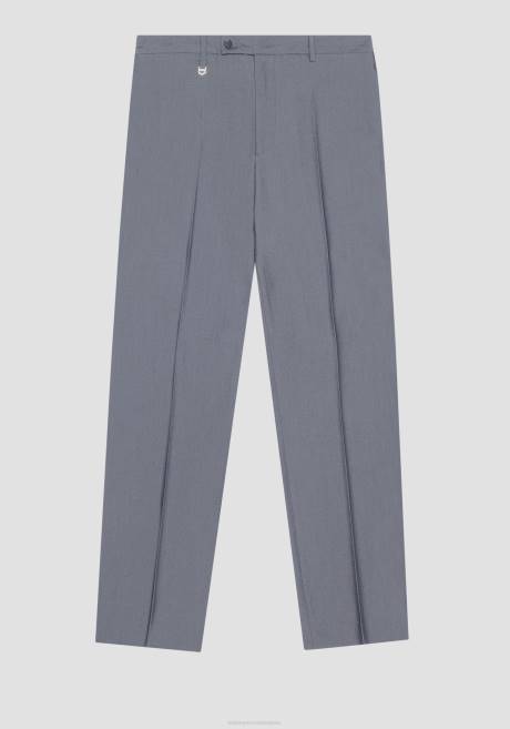 pantalon evan coupe décontractée en tissu stretch effet denim Antony Morato bleu clair Hommes vêtements 4B4P269