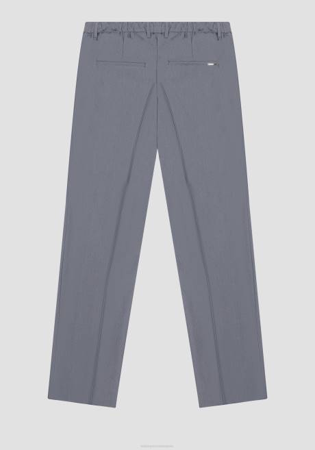 pantalon evan coupe décontractée en tissu stretch effet denim Antony Morato bleu clair Hommes vêtements 4B4P269