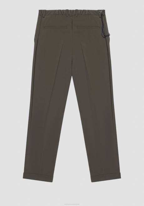 pantalon rad slim fit longueur cheville avec pli central Antony Morato 4075 Hommes vêtements 4B4P270