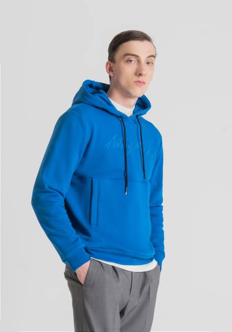 sweat-shirt Regular Fit en coton mélangé stretch avec logo brodé Antony Morato 7117 Hommes vêtements 4B4P49