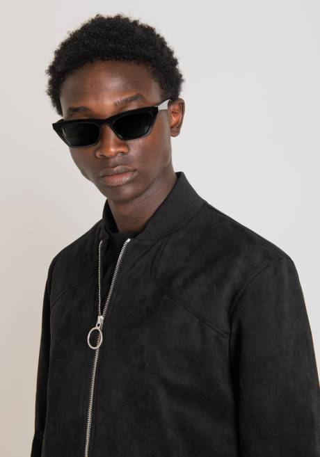 sweat slim fit en tissu stretch effet suède Antony Morato noir Hommes vêtements 4B4P65