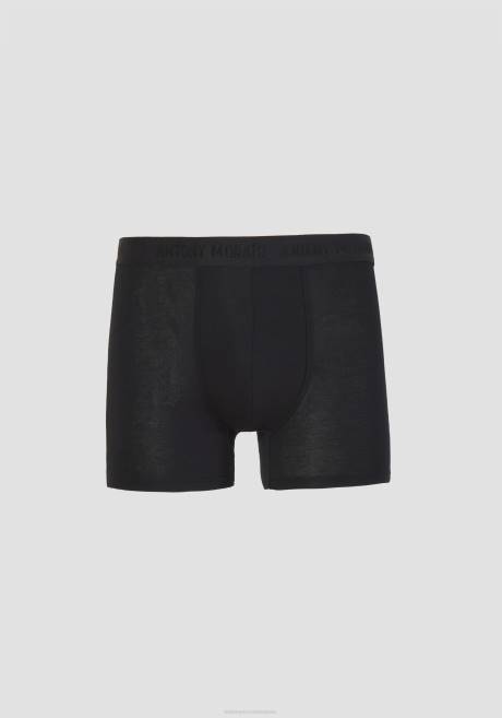 boxer en fibres naturelles avec ceinture élastique Antony Morato noir Hommes vêtements 4B4P281