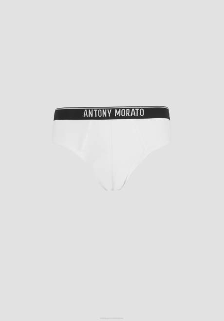 slip avec élastique griffé Antony Morato blanc Hommes vêtements 4B4P284