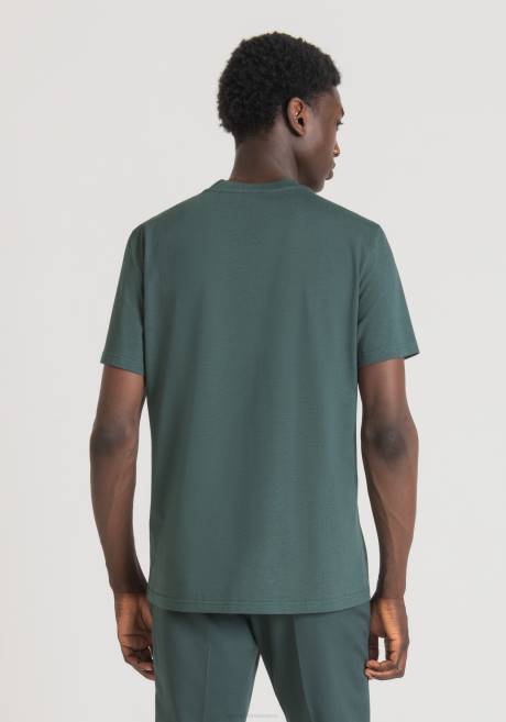 T-shirt coupe classique en viscose durable avec logo imprimé Antony Morato 4076 Hommes vêtements 4B4P140