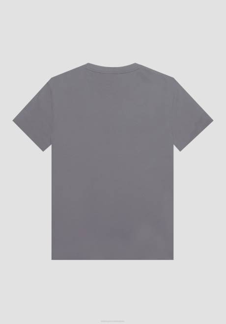 T-shirt coupe classique en viscose durable avec logo imprimé Antony Morato 9074 Hommes vêtements 4B4P142