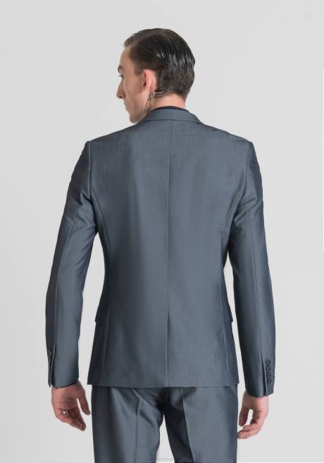 veste Bonnie Slim Fit en viscose mélangée stretch Antony Morato bleu clair Hommes vêtements 4B4P27