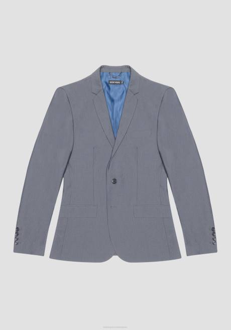 veste Bonnie Slim Fit en viscose mélangée stretch Antony Morato bleu clair Hommes vêtements 4B4P27