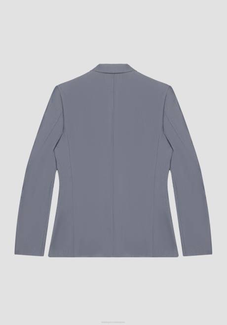 veste Bonnie Slim Fit en viscose mélangée stretch Antony Morato bleu clair Hommes vêtements 4B4P27