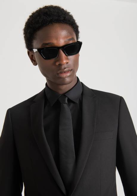 veste coupe slim bonnie en tissu mélangé de viscose stretch Antony Morato noir Hommes vêtements 4B4P35