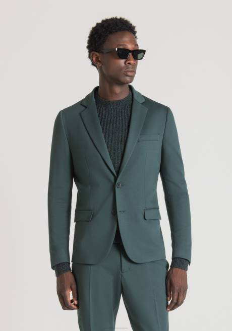 veste coupe super slim ashe en tissu mélangé de viscose extensible de couleur unie Antony Morato 4076 Hommes vêtements 4B4P28