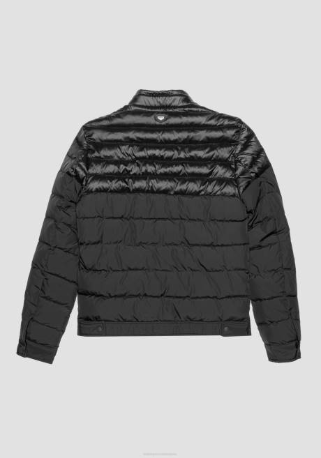 veste en nylon coupe classique avec détails en tissu technique Antony Morato noir Hommes vêtements 4B4P14